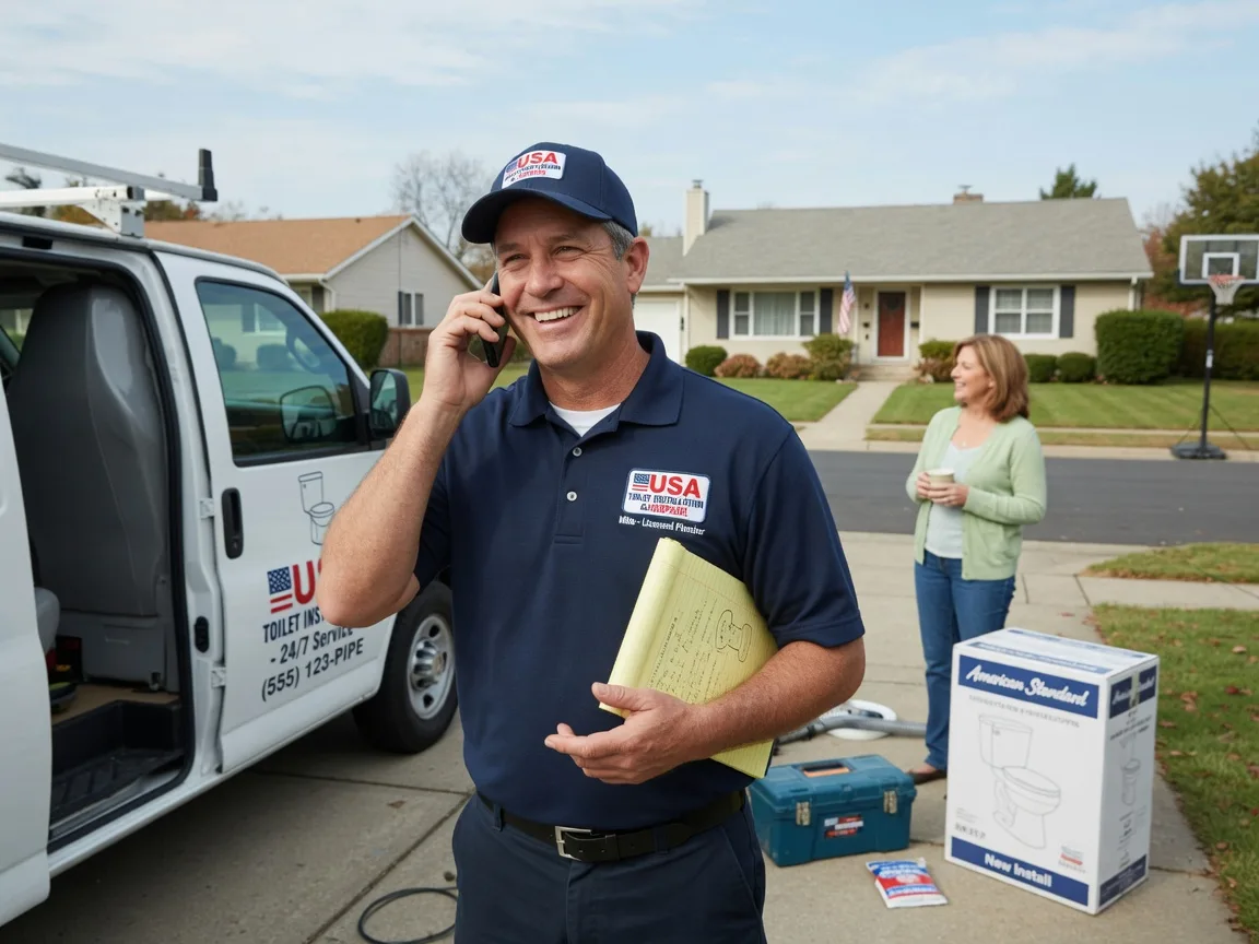 Toilet Installation Glasford, IL FAQs